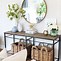 Image result for Glass Console Table Decor