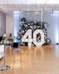 Image result for 40th Birthday Decorations