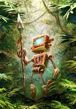 Image result for Steampunk Robot Character