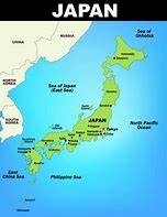 Image result for Political Map of Japan in Asia
