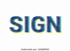 Image result for Large Word. It Image Sign