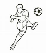 Image result for Soccer Vector Outline