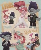 Image result for Cute Trolls Humans Pixel