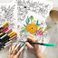 Image result for Floral Colouring Pages