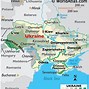 Image result for Serbia Ukraine Map