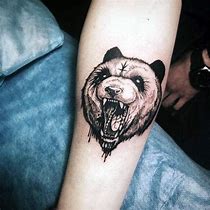 Image result for Panda Bear Tattoo Men's