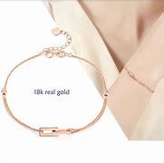 Image result for 18K Gold Bracelets for Women