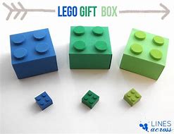 Image result for LEGO Gift Box Template
