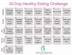 Image result for 30-Day Food Challenge to Lose Weight