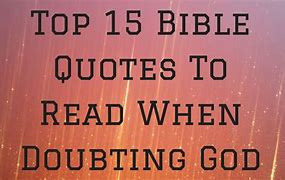 Image result for Quotes From God About When People Doubt You