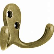 Image result for Brass Double Over the Door Hooks