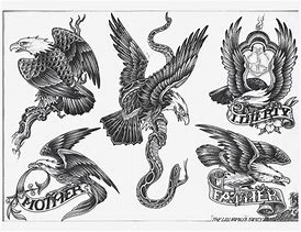 Image result for Eagle Tattoo Sketches