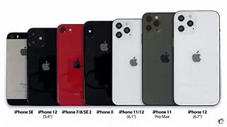 Image result for Series of iPhone Twelve to Now Picture