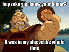 Image result for Zuko Honor Meme