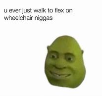 Image result for Shrek Flex Meme