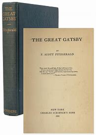 Image result for Great Gatsby First Page