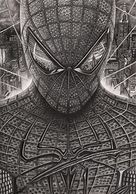 Image result for Cool Drawings of Spider-Man Sketch