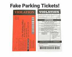 Image result for Funny Parking Ticket Template