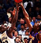 Image result for Kobe Bryant Blocks Michael Jordan