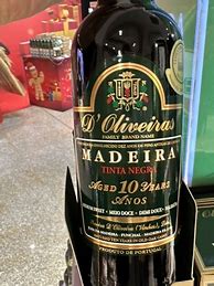 Image result for D'Oliveiras Madeira Tinta Negra Aged 20 Years Dry