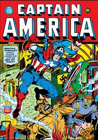 Image result for Captain America Comic Book Art