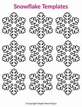 Image result for Small Snowflake Template