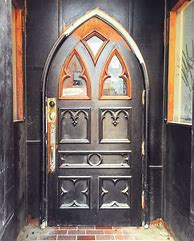 Image result for Black Glass Door Gothic