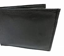 Image result for Men's Black Leather Bifold Wallet