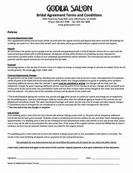 Image result for Salon Employee Contract