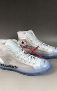 Image result for Off White Converse Clear