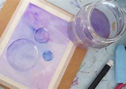 Image result for Watercolor Bubble Painting