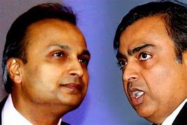 Image result for Anil and Mukesh Ambani