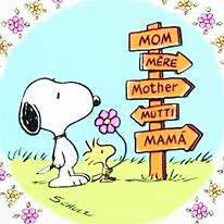 Image result for Happy Mother's Day Snoopy