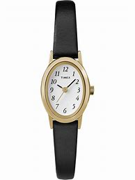 Image result for Black Leather Strap Watches Women