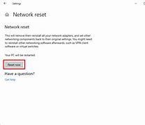 Image result for Reset Nic Windows 1.0