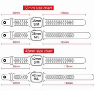 Image result for Apple Watch Strap Sizes