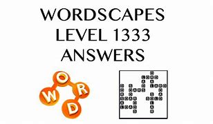Image result for Wordscapes Level 1333