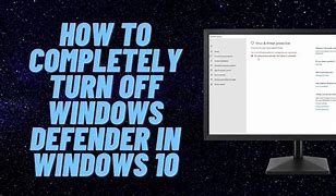 Image result for Turn Off Windows Defender Boot Menu