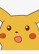 Image result for Suprised Face Meme Pikachu