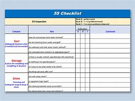 Image result for Housekeeping Audit Sheets