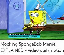 Image result for sarcasm spongebob memes origins
