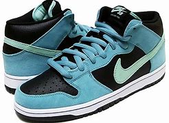 Image result for Nike SB Dunk Mid Turqoise