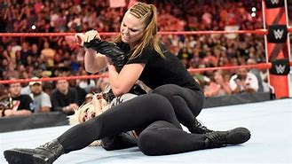 Image result for WWE Ronda Rousey vs Alexa Bliss