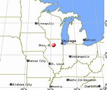 Image result for Ohio Illinois Map