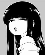 Image result for Black and White Anime Girl Aesthetic