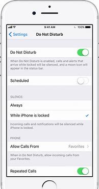 Image result for iPhone 6s Do Not Disturb Settings