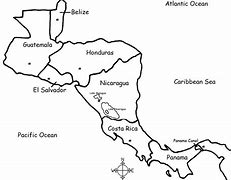 Image result for Central America Satellite Map