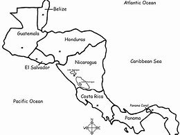 Image result for Central America Topography