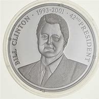 Image result for Bill Clinton 1993 Inauguration Coin