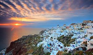 Image result for Sunset Greece Landscape Photos